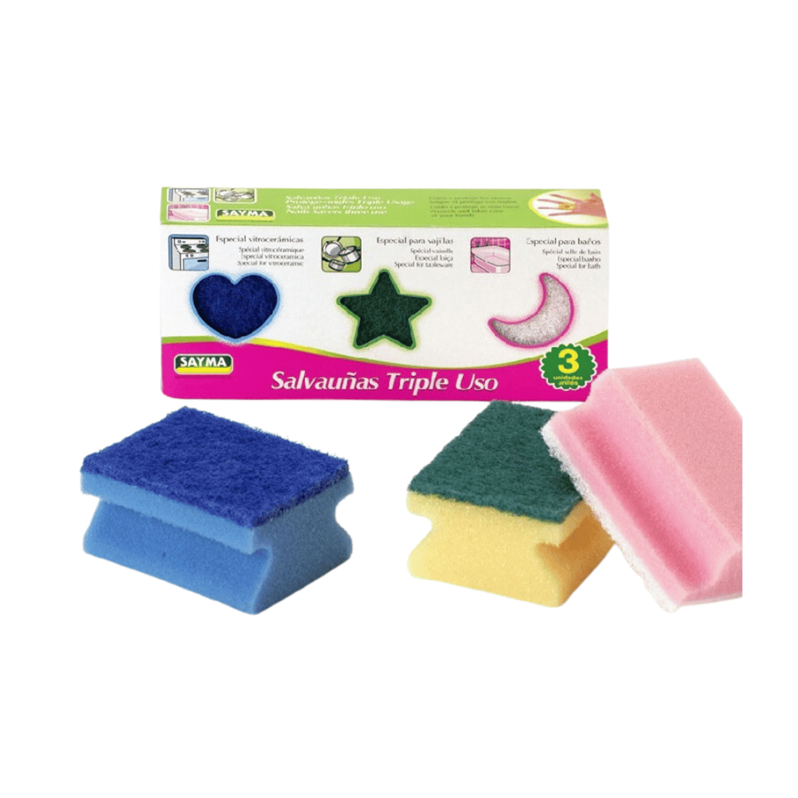 SAYMA ESFREGAO C/3 SALVAUNHAS