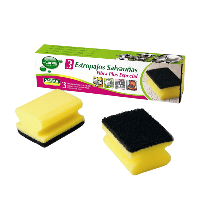 SAYMA ESFREGÃO C/3 SALVAUNHAS