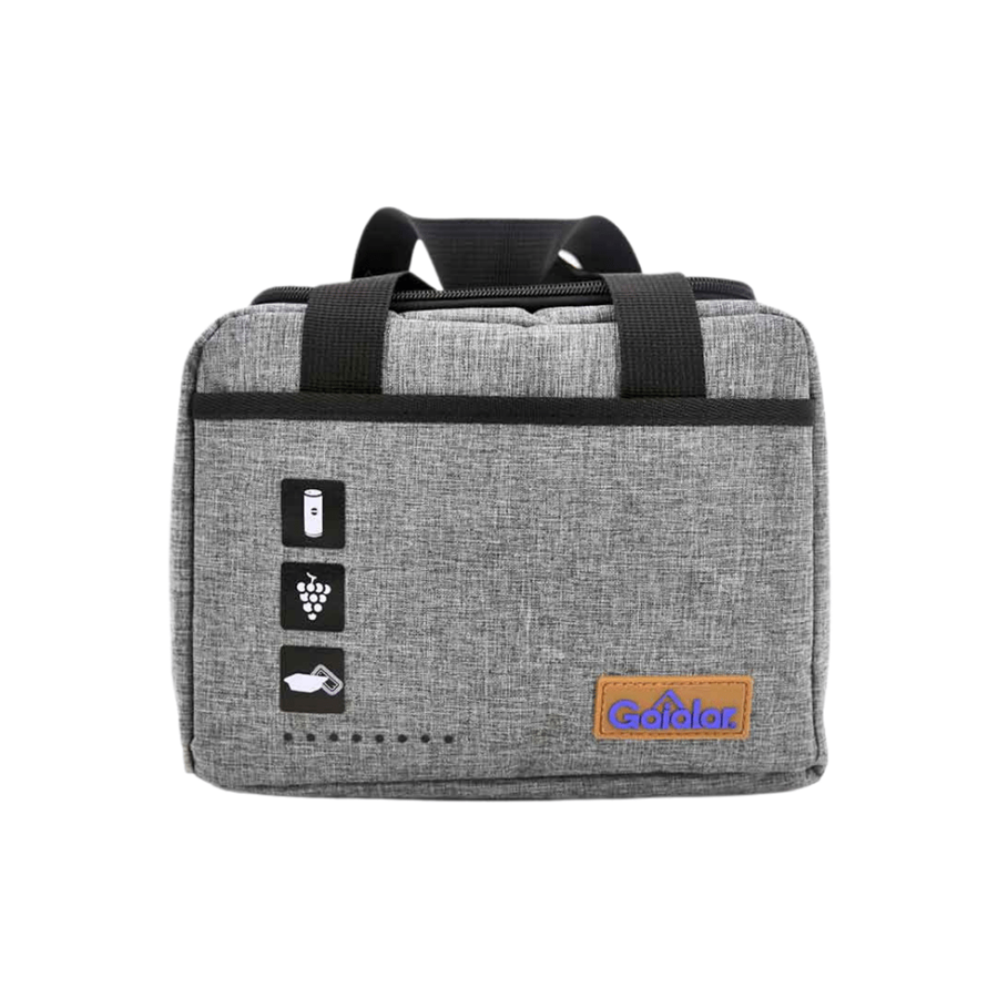 SACO TERMICO 6LTS CINZA