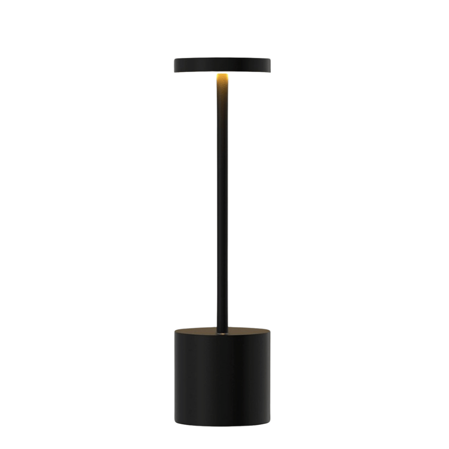 CANDEEIRO LED TÁCTIL 8X34CM PRETO