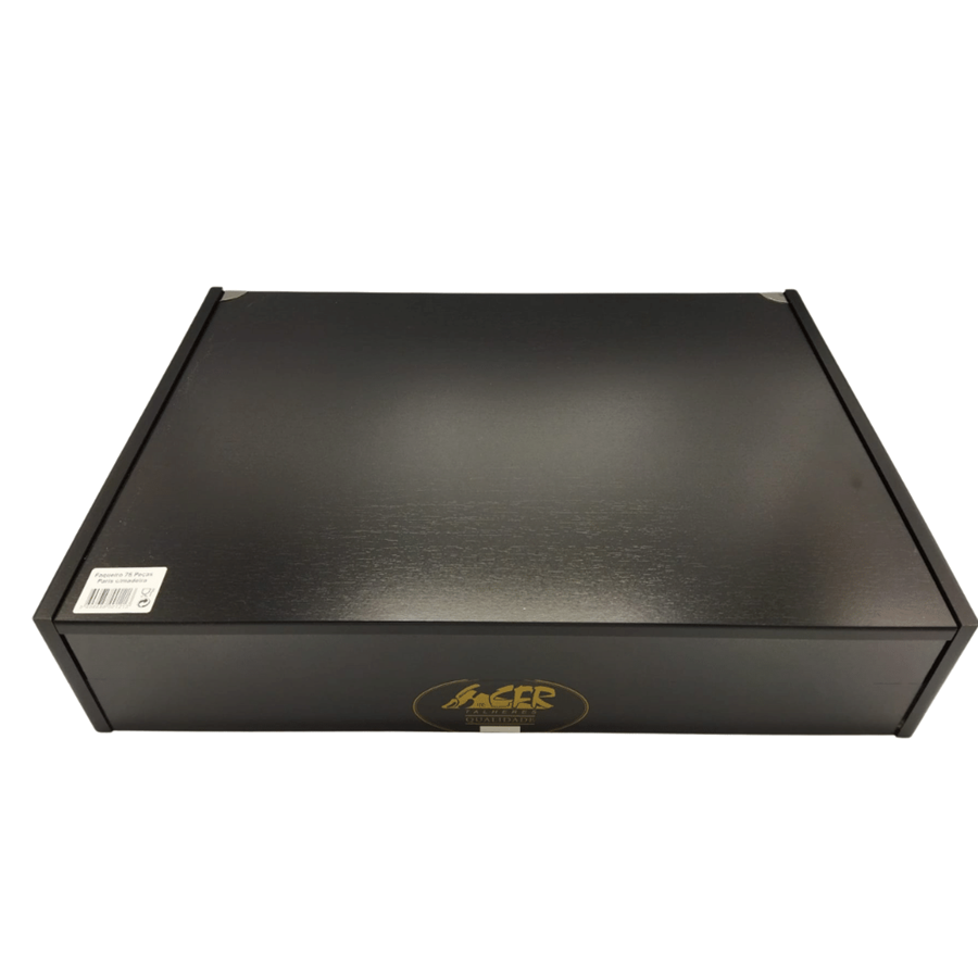 PARIS FAQUEIRO CAIXA MADEIRA 75PCS