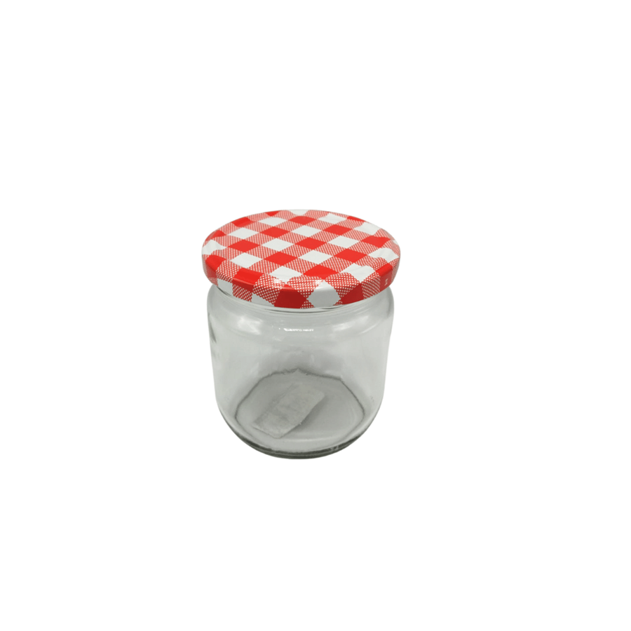 FRASCO VIDRO 210ML XADREZ