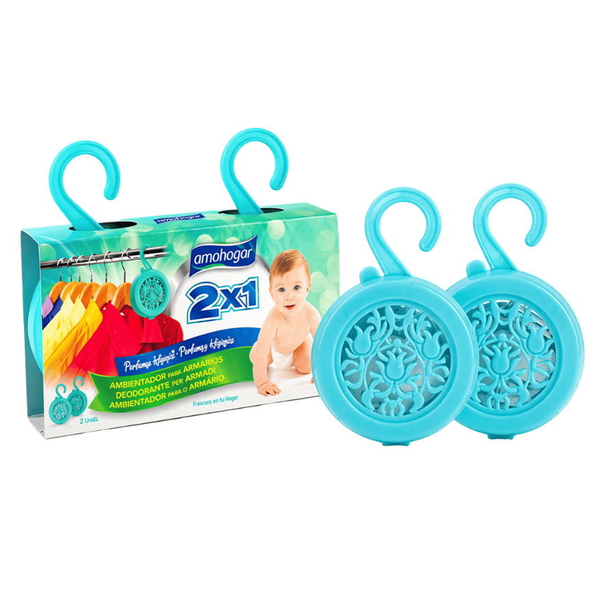 AMAHOGAR AMBIENTADOR 2X1 PERFUME INFANTIL