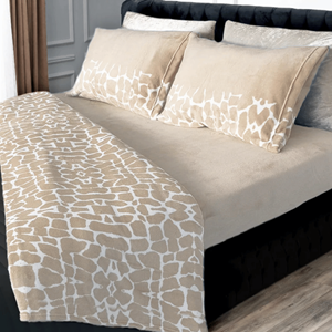 JOGO CAMA 260X280 SEDALINA TARTARUGA BEGE CASAL