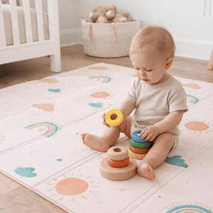 TAPETE INFANTIL XXL DOBRÁVEL E REVERSIVEL PINK