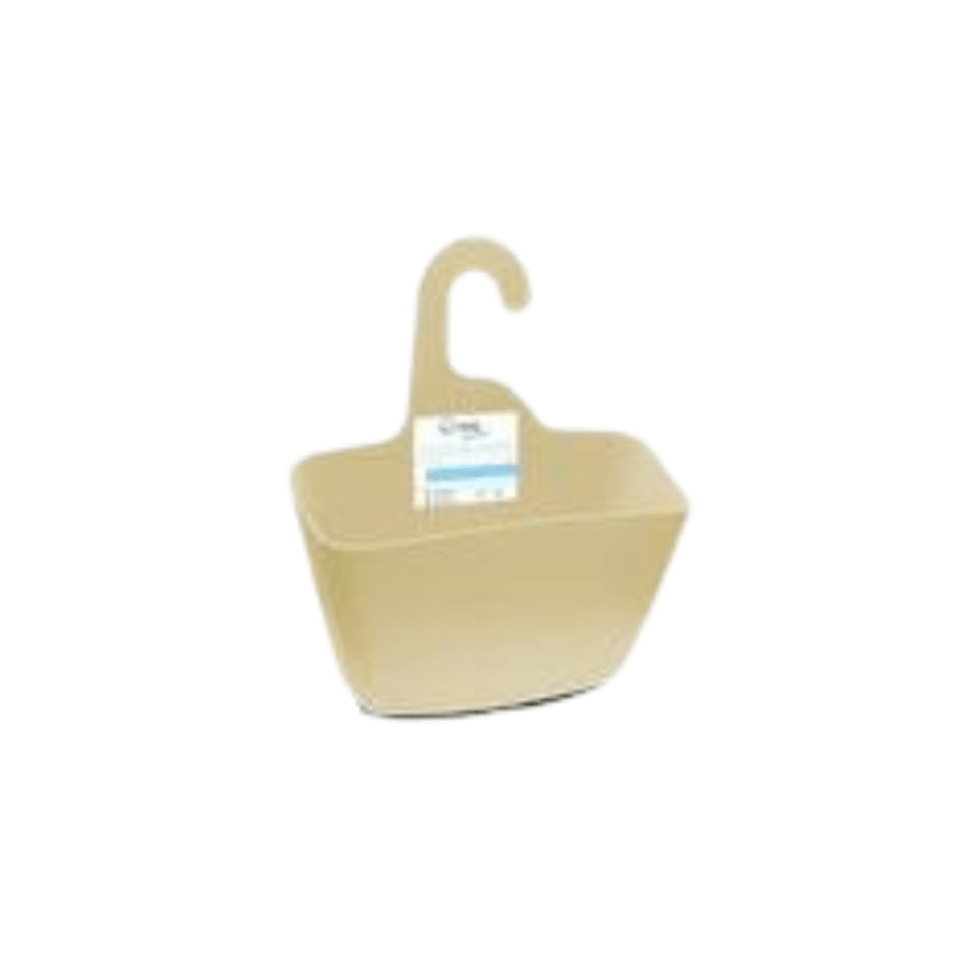 CESTA PLÁSTICO WC BEGE