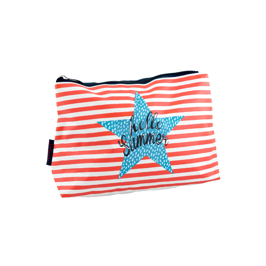 NECESSAIRE HELLO SUMMER VERMELHO