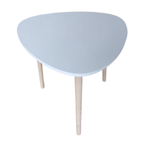 MESA APOIO C/TPO BRANCO 48X48X46CM