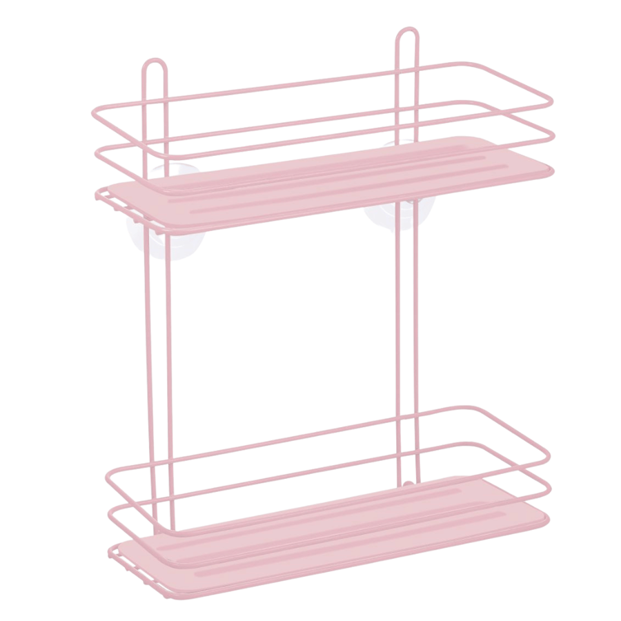 PRATELEIRA WC 26X12X31CM ROSA