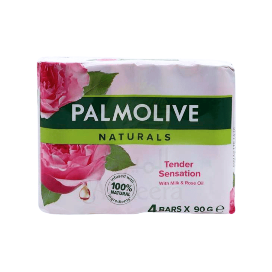 PALMOLIVE SABONETE C/4 LEITE E ÓLEO DE ROSAS