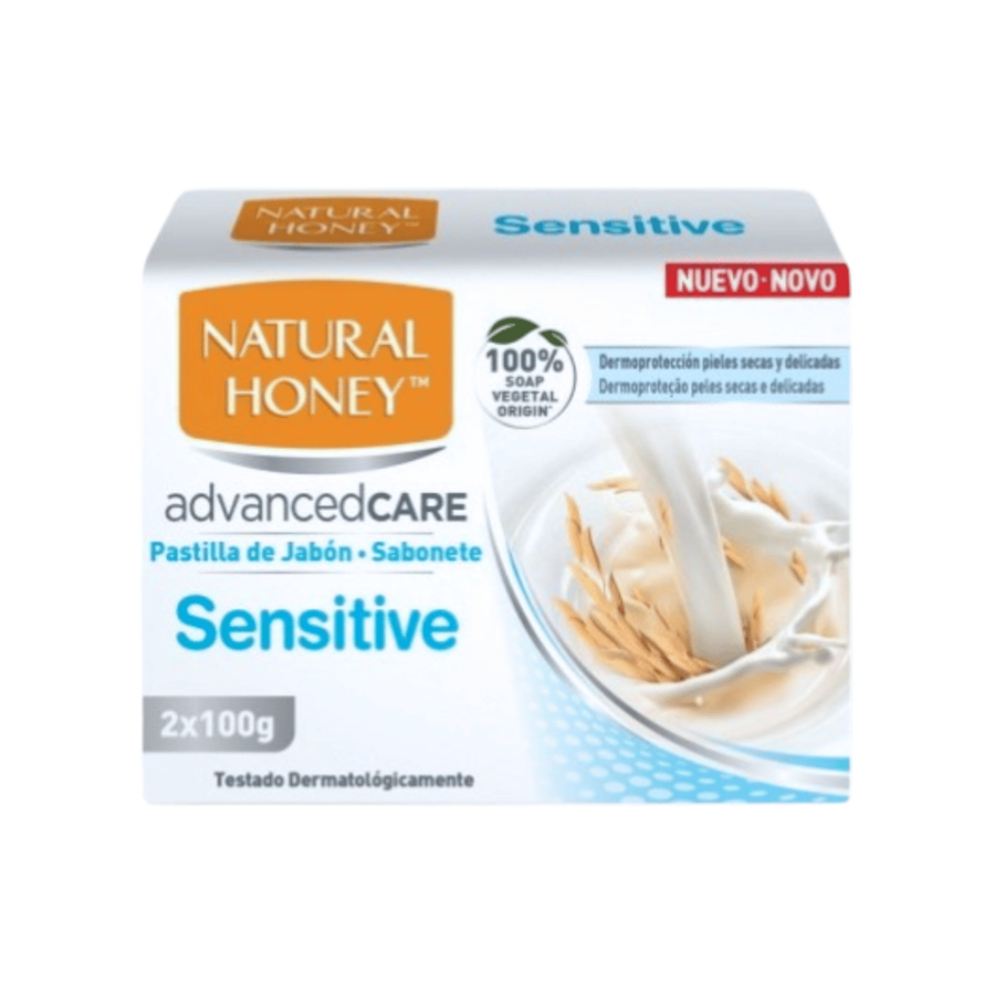 NATURAL HONEY SABONETE 2X100GRS. SENSITIVE