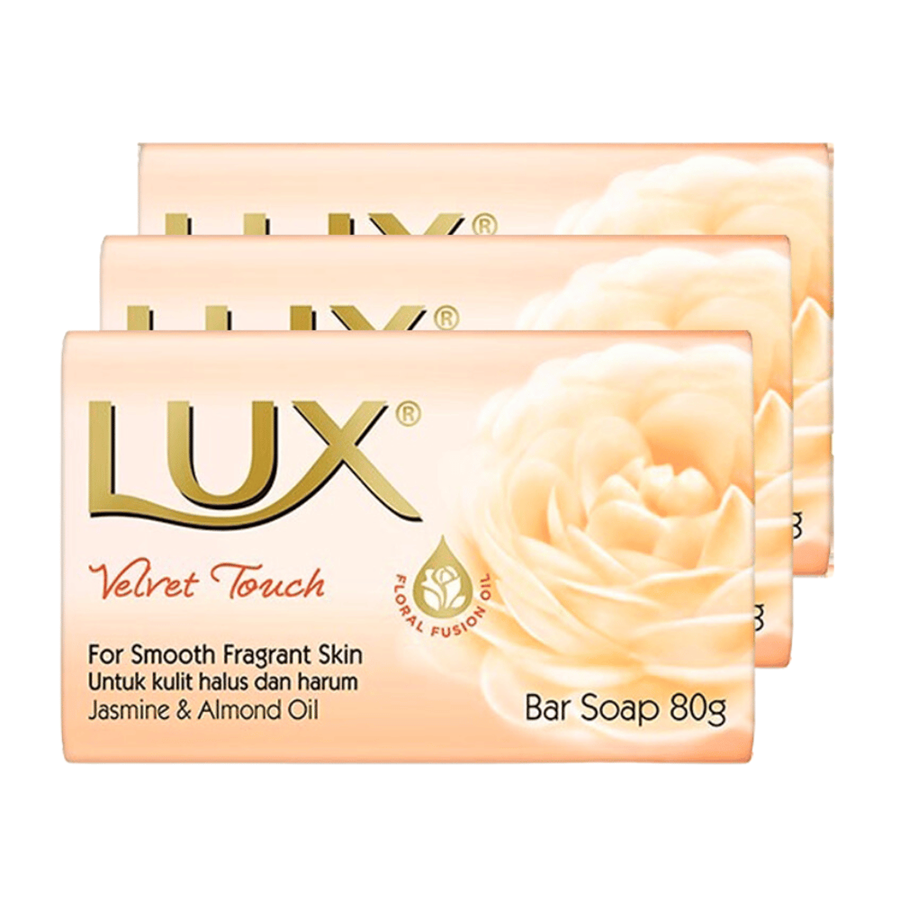 LUX SABONETE C/3 VELVET TOUCH