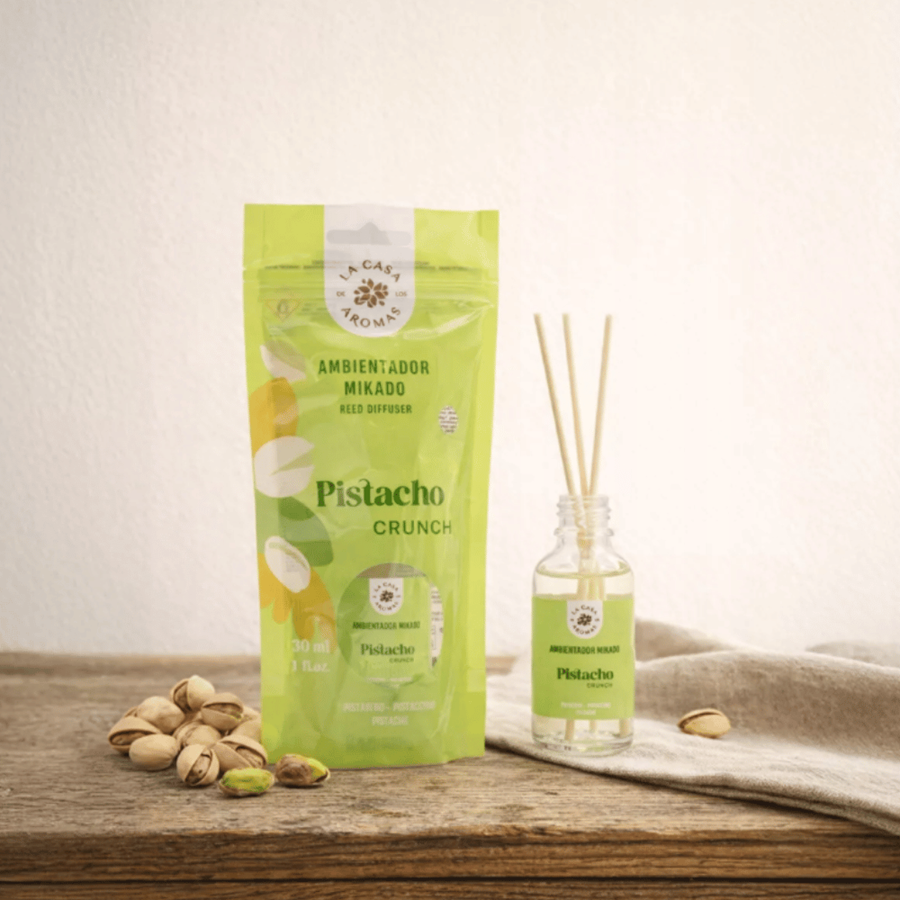 CASA AROMAS MIKADO 30ML PISTACHO