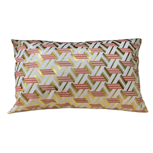ALMOFADA RED GOLD 30X50CM