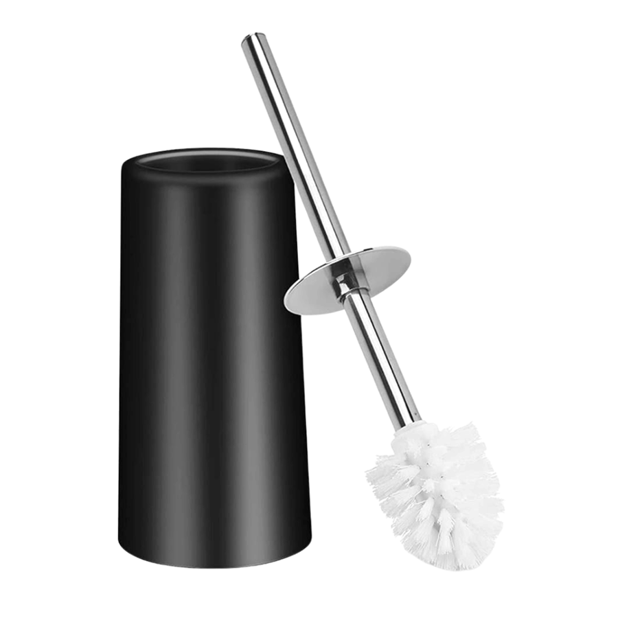 ESCOVILHEIRO PLÁSTICO PRETO