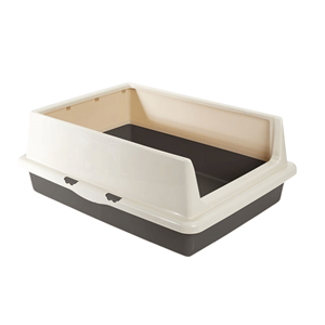 CAIXA WC P/GATOS BLOSTER XL CINZA 10.7LTS