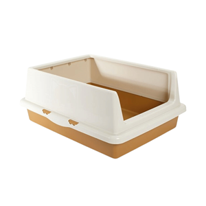 CAIXA WC P/GATOS BLOSTER XL MOSTARDA 10.7LTS