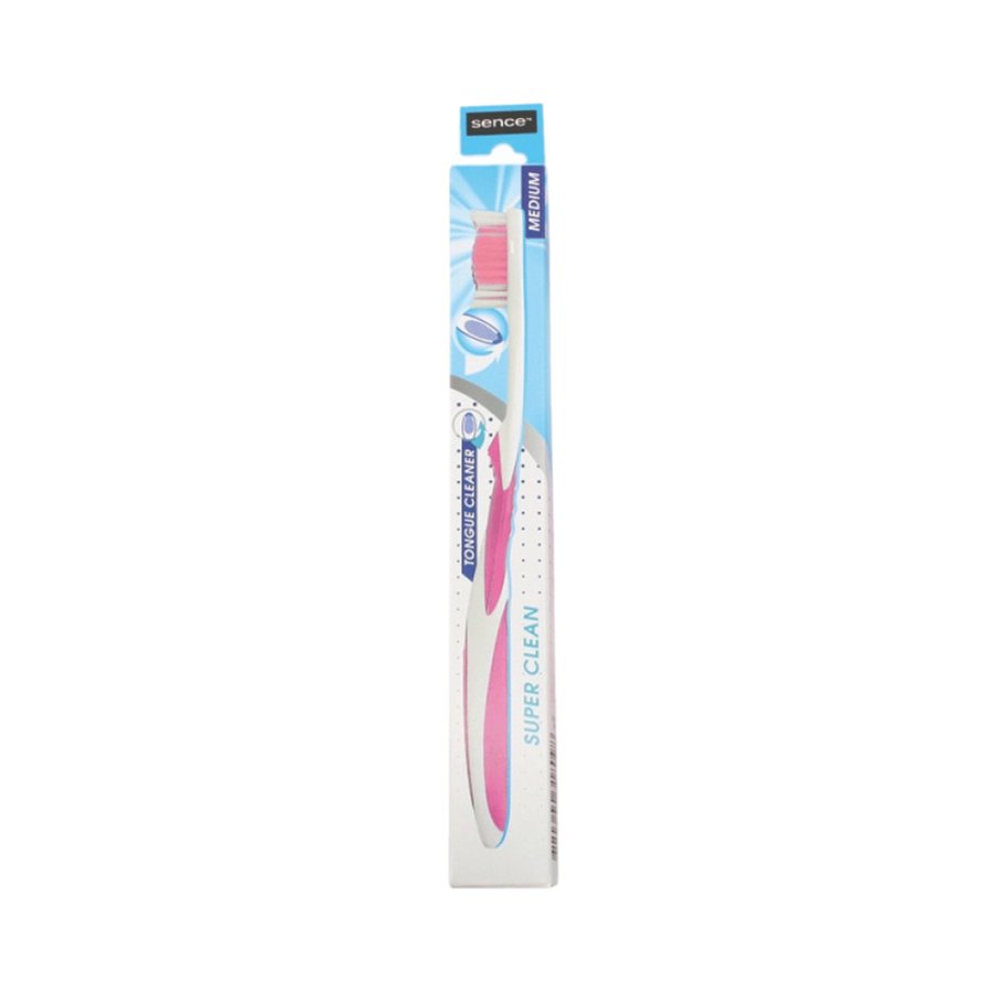 SENCE ESCOVA DENTES SUPER CLEAN ROSA