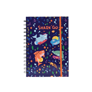 CADERNO SHARK A5