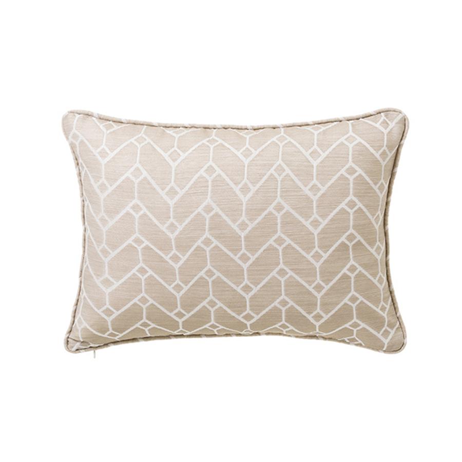 ALMOFADA TAUPE OLD POISE 45x33CM