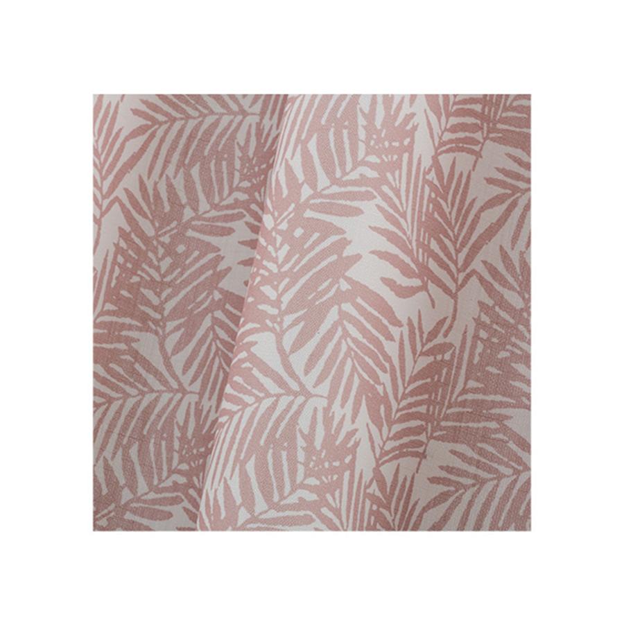 CORTINA ROSA LEAVES 140x260CM