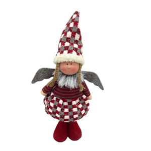 BONECA NATAL QUADRADOS 48X21X10CM