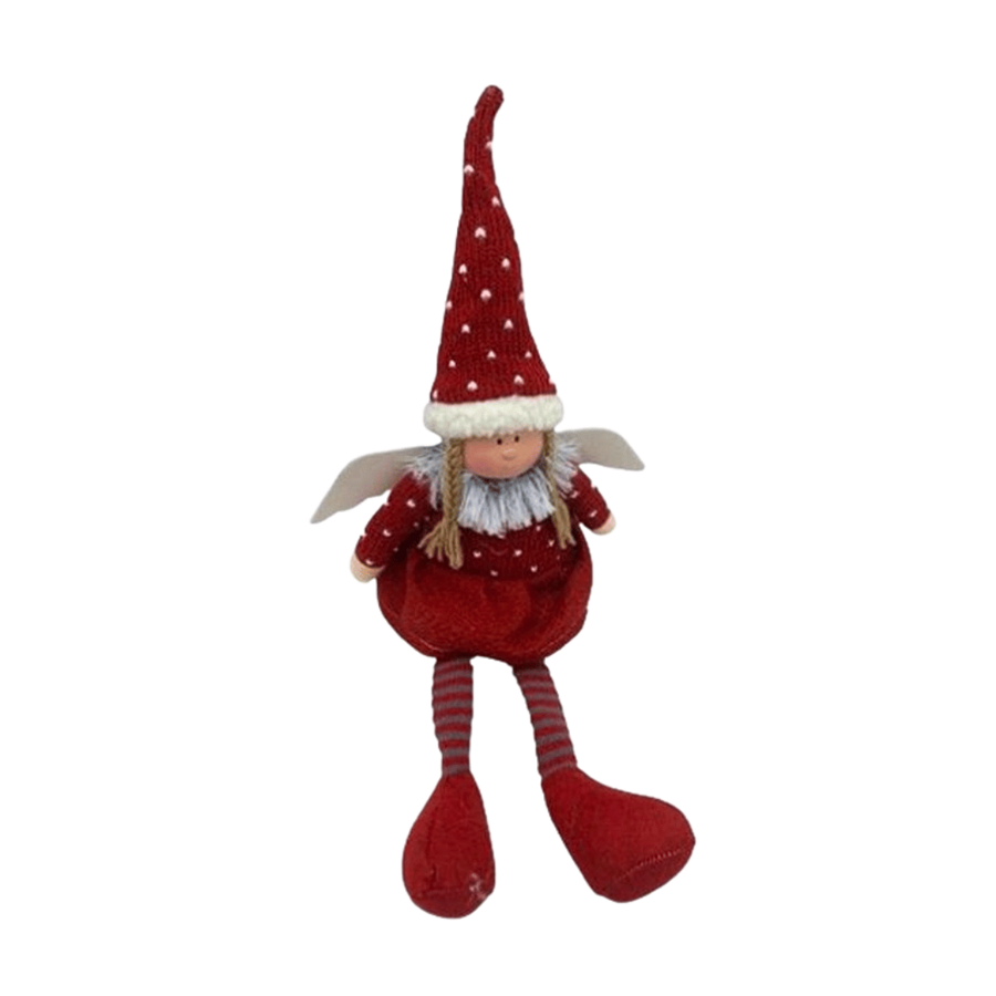 BONECA NATAL PINTAS SENTADA