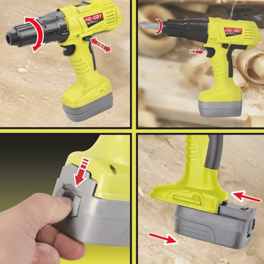 KID-OBY KIT FERRAMENTAS 37PCS KID-OBY KIT FERRAMENTAS 37PCS