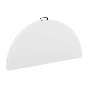 MESA DOBRÁVEL 150X74CM REDONDA