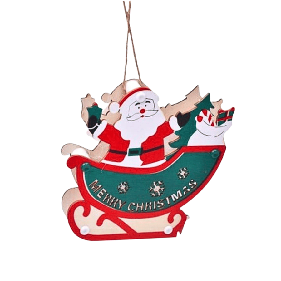 TRENO PAI NATAL C/LUZES