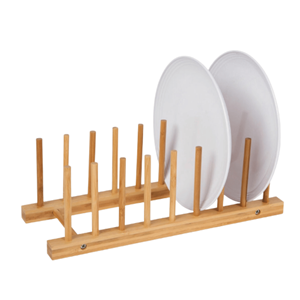 SUPORTE P/PRATOS BAMBU