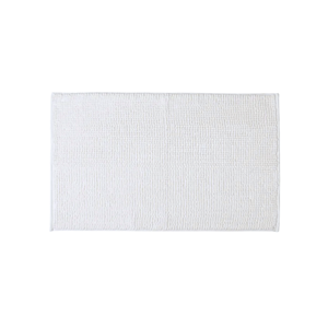 TAPETE BANHO 45X70CM CHENILLE BRANCO