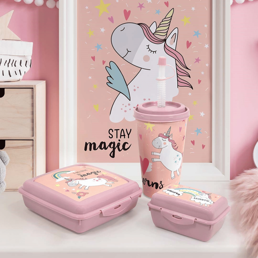 ESTOJO UNICÓRNIO QUAD.