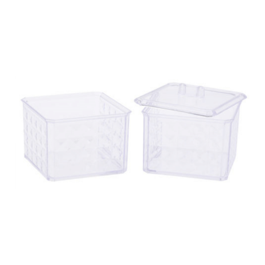 PACK 2 ORGANIZADORES CAIXA P/MAQUILHAGEM