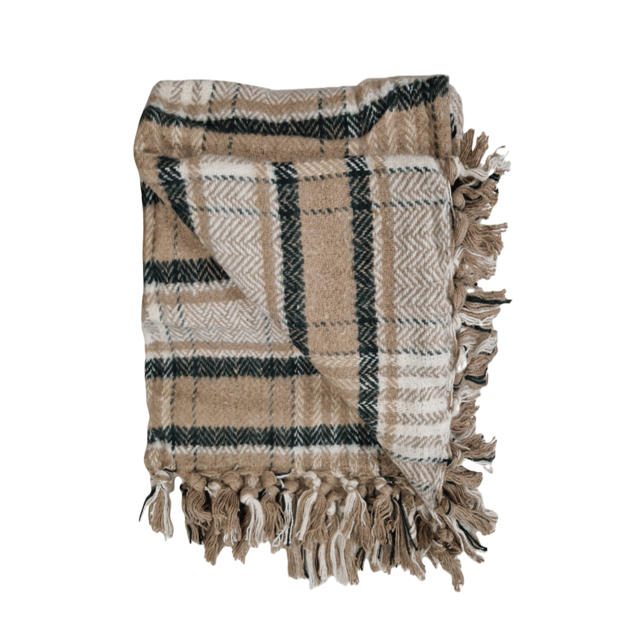 MANTA QUADRADOS VERDE 130X160CM MANTA QUADRADOS VERDE 130X160CM