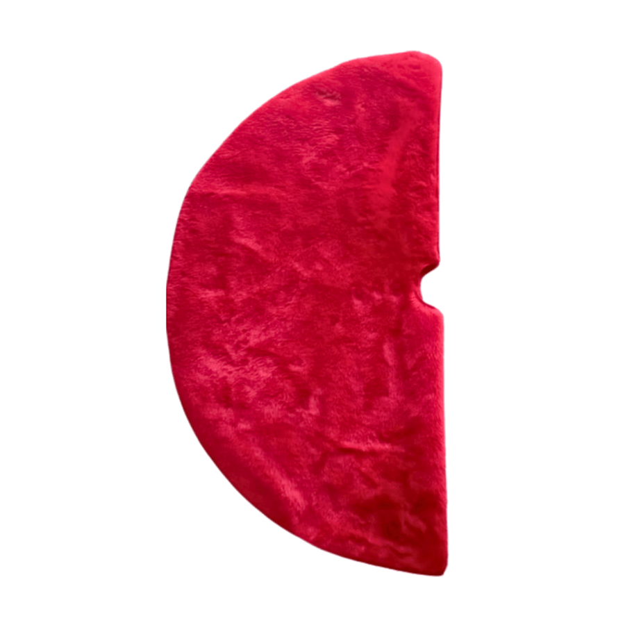 MANTA P/BASE ÁRVORE NATAL 90CM VERMELHA