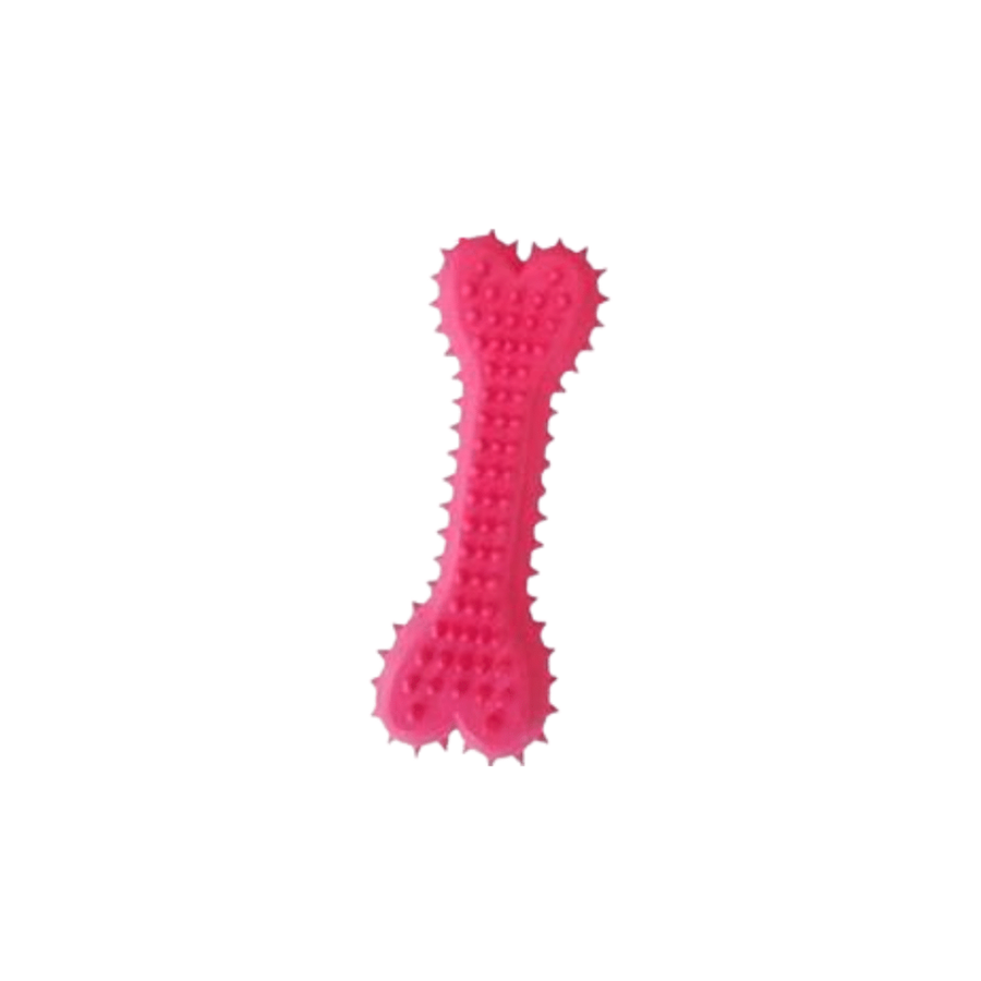 BRINQUEDO OSSO C/PICOS ROSA