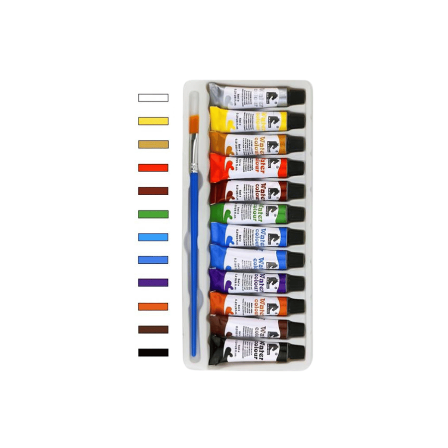 TINTA ÁGUA 12 CORES C/PINCEL