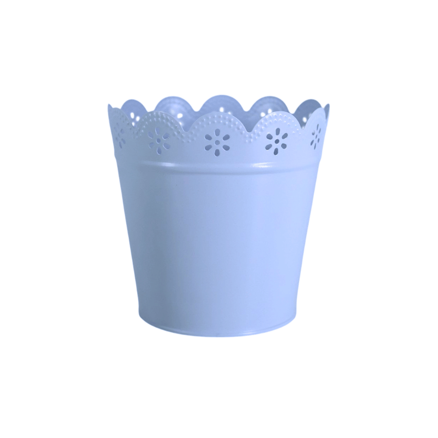 VASO METAL AZUL VASO METAL AZUL
