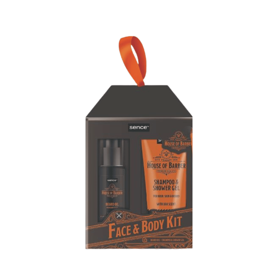 SENCE GISFTSET MEN CHAMPÔ+OLEO BARBA 100ML.