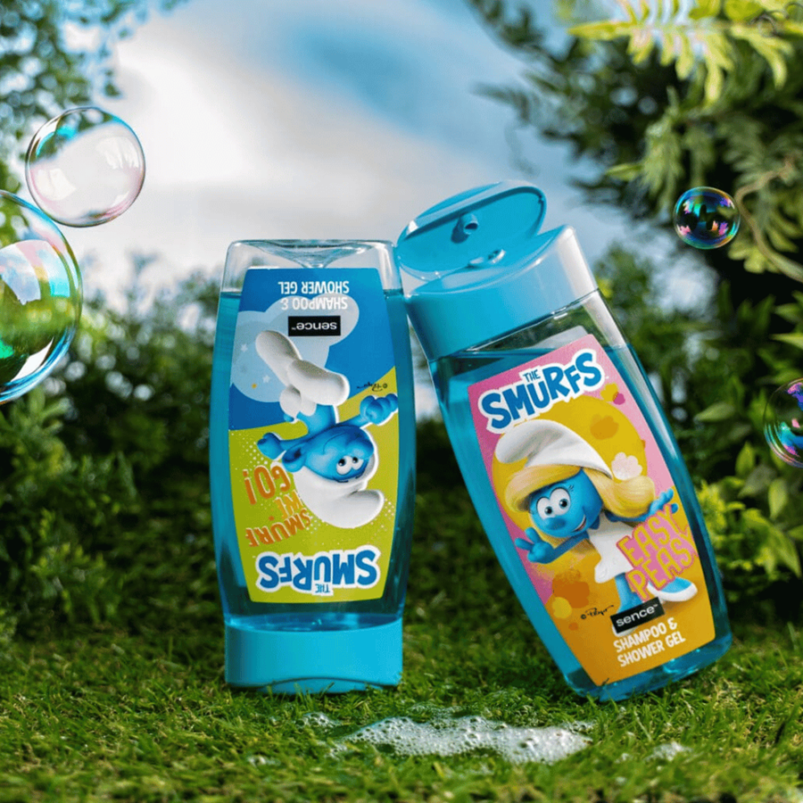 SENCE SMURFETTE CHAMPÔ E GEL BANHO 210ML
