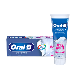 ORAL-B COMPLETE EXTRA WHITE 75ML