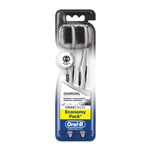 ORAL B ESCOVA DENTES C/2 CHARCOAL SENSITIVE EXTRA SOFT