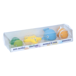 EDDY TOYS ANIMAL P/BANHO C/4