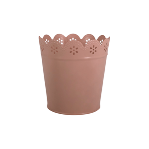 VASO METAL ROSA