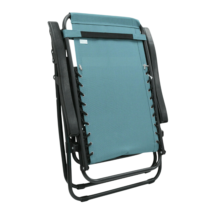 CADEIRA PRAIA AZUL 176X64XH108/46CM