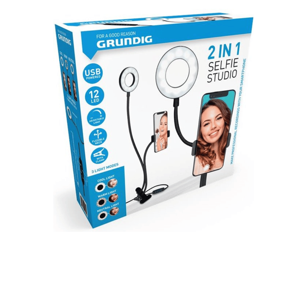 GRUNDIG SELFIE STUDIO 2EM1 24LED