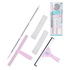 KIT LIMPA VIDROS 5PCS