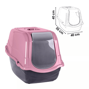 WC PORTÁTIL P/ANIMAIS ROSA