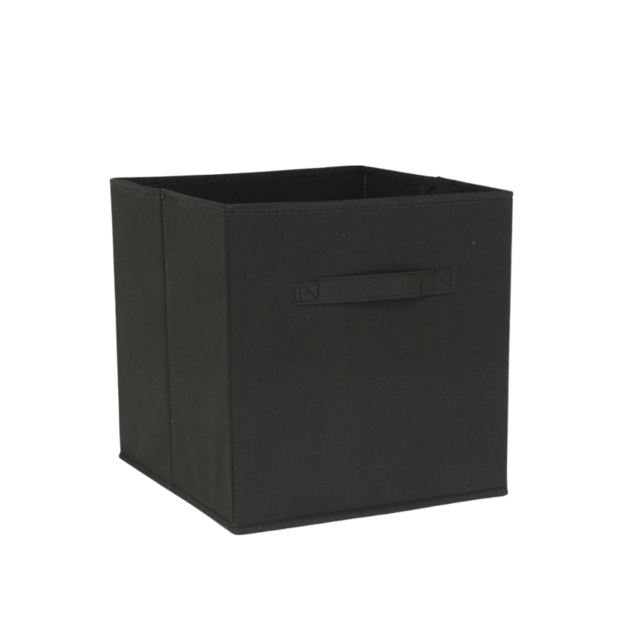 CAIXA TECIDO PRETA 31X31CM